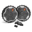 Kit roues pour robot de tonte 310E NERA - 410XE NERA - 320 NERA - 430X NERA - 450X NERA HUSQVARNA 536849202 photo du produit