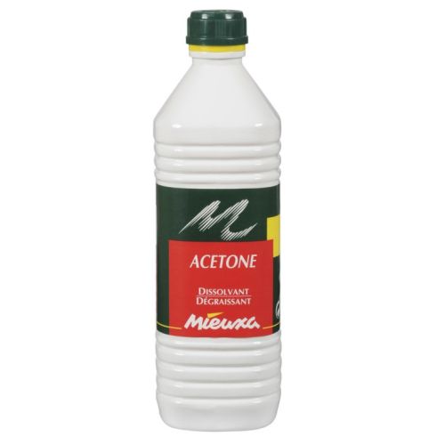 Ac&eacute;tone bouteille 1 L MIEUXA 103002 photo du produit Principale L