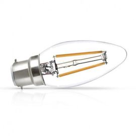 Ampoule LED Miidex Lighting B22 filament flamme 4 W 2700 K - 71301 photo du produit Principale M