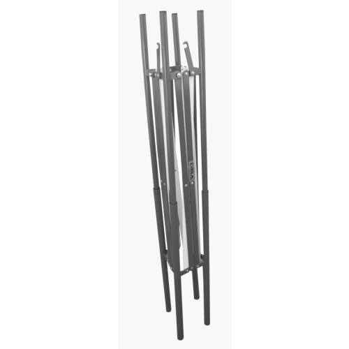 Barrière de regard extensible en acier rouge/blanc 1m - VISO - BAR002RB pas cher Secondaire 1 L