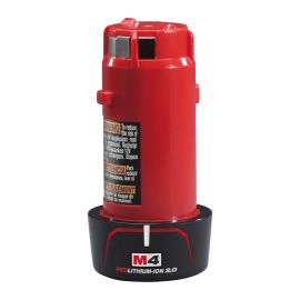 Batterie RED LITHIUM 4 V 2,0 Ah Milwaukee M4 B2 - 4932430098 photo du produit Principale M