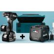 Pack 18 V Visseuse DDF485RTJ + Enceinte Bluetooth Noir + 2 batteries 5 Ah + chargeur en coffret MAKITA photo du produit Secondaire 1 S