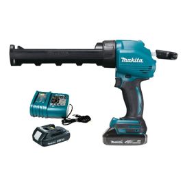 Pistolet silicone 18V + 1 batterie 1,5Ah + chargeur + coffret - MAKITA - DCG180RY pas cher Principale M