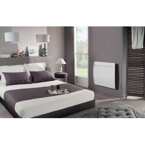 Radiateur électrique chaleur douce NIRVANA DIGITAL horizontal blanc 750 W ATLANTIC 507407 photo du produit Secondaire 1 L