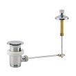 Bonde automatique pour lavabo laiton avec tirette verticale VALENTIN 00 100100 000 00 photo du produit Secondaire 1 S