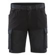 Short maintenance denim stretch 2D Marine/Noir T38 - BLÅKLÄDER - 143711478999C44 pas cher