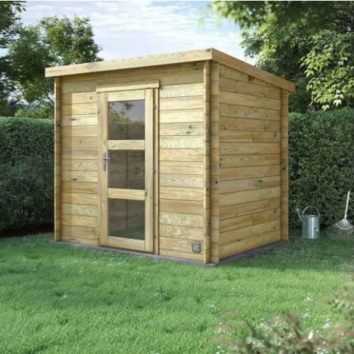 Abri de jardin en bois NICIA Modern 3,9m² - FOREST STYLE - 4824 pas cher Secondaire 2 L