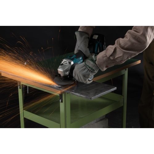 Meuleuse d'angle Makita DGA504PT4J 125 mm 18 V + 4 batteries BL1850B 18 V 5.0 Ah + chargeur + MAKPAC 4 photo du produit Secondaire 4 L