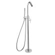 Mitigeur bain-douche sur colonne ADAGIO 918503MO chromé  avec ensemble de douche - RAMON SOLER - 91C306308 pas cher