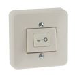 Bouton poussoir NO/NF avec symbole clé EXS100K photo du produit