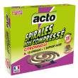 Spirales bois compressé citronnelle ACTO SPI.3 photo du produit