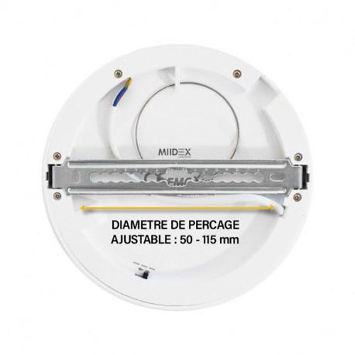 Plafonnier LED ALDEBARAN blanc D170 mm 12 W CCT MIIDEX LIGHTING 77554 photo du produit Secondaire 2 L