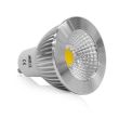 Ampoule LED GU10 spot 5 W 3000 K aluminium 75° MIIDEX LIGHTING 78417 photo du produit