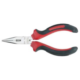 Pince à bec Ks Tools demi-rond en inox 150 mm - 964.1501 photo du produit Principale M