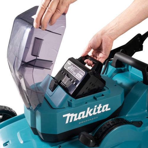Tondeuse à gazon 64 V max 48 cm + batterie 4 Ah + chargeur MAKITA LM001JM101 photo du produit Secondaire 3 L