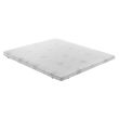 Surmatelas à mémoire de forme I Love Sleep déhoussable en aloe vera 160x190cm - 10cm de hauteur pas cher