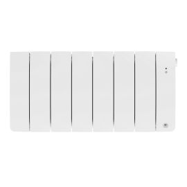Radiateur chaleur douce BILBAO 4 700W bas blanc brillant - THERMOR - 494835 pas cher Principale M
