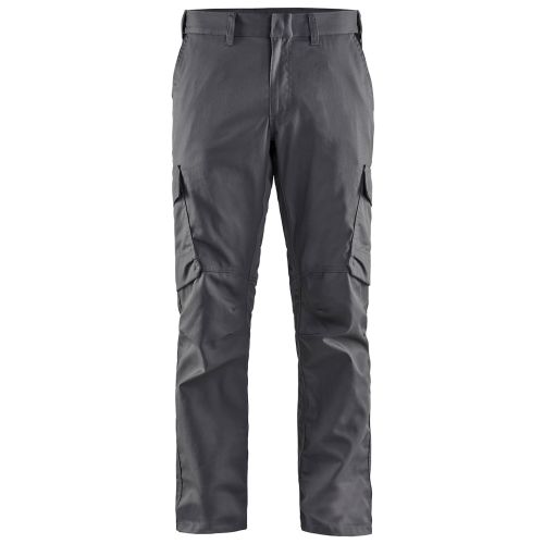 Pantalon industrie stretch 2D gris moyen/noir T50 - BLÅKLÄDER - 144418329699C56 pas cher