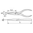 Pince à bec rond isolée 1000V 160mm - SAM OUTILLAGE - 235-16TI pas cher Secondaire 1 S