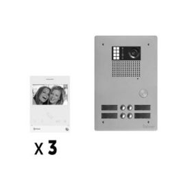 Kit vid&eacute;o collectif G2P BUS 2 fils 3 appels - BITRON GOLMAR - GKVG2P/203 pas cher Principale M
