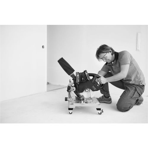 Scie à onglet 2x18V SYMMETRIC SYMC 70 EB-Basic (sans batterie ni chargeur) - FESTOOL - 577424 pas cher Secondaire 7 L