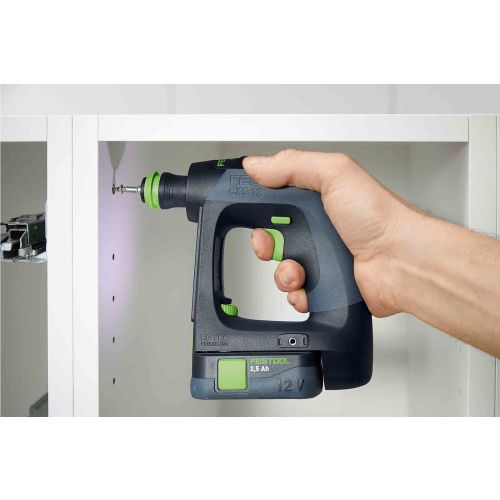 Perceuse-visseuse 10,8V CXS 12 2,5-Set + 2 batteries 2,5Ah + chargeur + coffret SYSTAINER SYS3 DF M 187 - FESTOOL - 576865 pas cher Secondaire 5 L