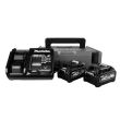 Pack énergie Max XGT Lithium-Ion 2x4Ah 40V en coffret MAKPAC - MAKITA - 191J97-1 pas cher
