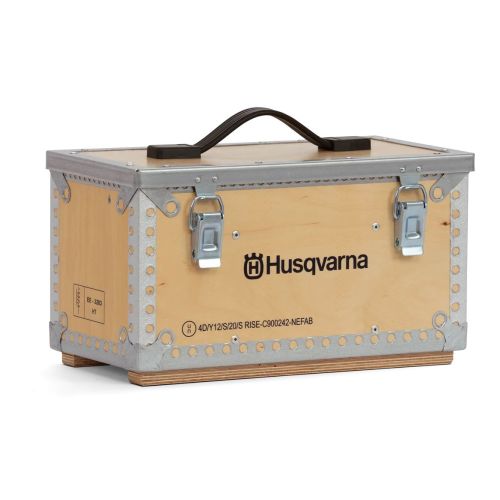 Caisse en bois certifiée transport batteries HUSQVARNA 529475101 photo du produit Secondaire 1 L