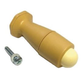 Butoir Select Hardware bal plastique beige 90 mm d&eacute;vissable - 421610 pas cher Principale M