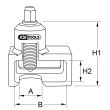 Arrache-rotule pour Volvo 85 mm KS TOOLS 460.3945 photo du produit Secondaire 1 S
