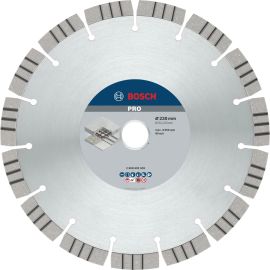 Disque à tronçonner diamanté Bosch PRO Concrete 230 x 22,23 x 2,4 x 15 mm - 2608602655 photo du produit Principale M