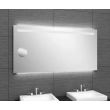 Miroir de salle de bains modèle grossissant x3 avec éclairage LED - PRADEL - 557336 pas cher