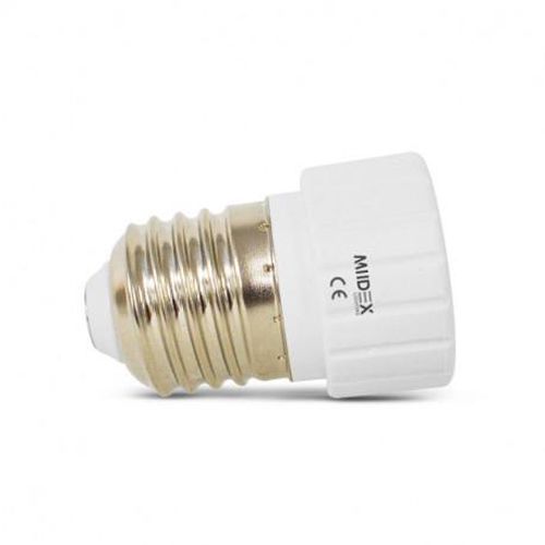 Adaptateur de culot E27 à GU10 blanc MIIDEX LIGHTING 73987 photo du produit Secondaire 2 L