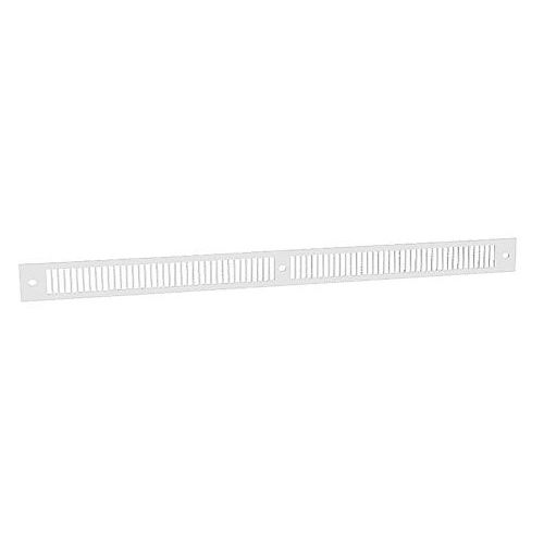 Grille aluminium prélaqué blanc GAE2A blanc - ANJOS - 0163 pas cher Principale L