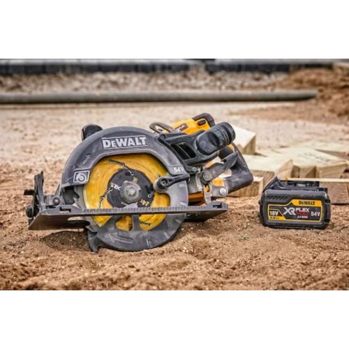 Scie circulaire construction 54 V XR FLEXVOLT BRUSHLESS 190 mm + 2 batteries + chargeur DEWALT DCS577T2-QW photo du produit Secondaire 12 L