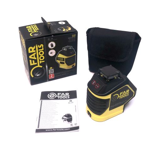 Niveau laser horizontal 4 x 1,5 V NL 20 rayon rouge FARTOOLS 132509 photo du produit Secondaire 1 L