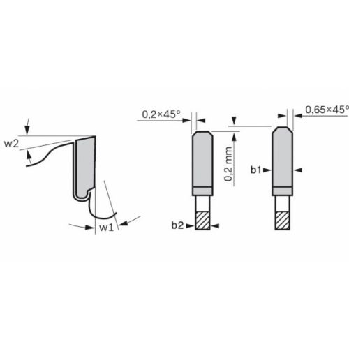 Lame de scie circulaire pour l'acier 355 x 25,4 x 2,2mm 80 dents - BOSCH EXPERT - 2608643062 pas cher Secondaire 1 L