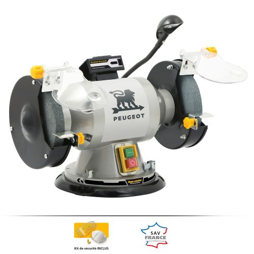 Touret à meuler pivotant meule/meule 350 W EnergyGrind-150P PEUGEOT OUTILLAGE 133053 photo du produit Secondaire 1 L