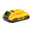 Pack 18V de 3 batteries 2Ah + chargeur en boite en carton DEWALT DCB115D3-QW photo du produit Secondaire 1 S