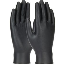 Gant usage unique PIP France Grippaz nitrile noir - 246BK-07 photo du produit Principale M