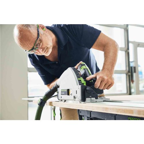 Scie plongeante 1200W TS 55 FEBQ-Plus-FS + rail de guidage en coffret Systainer SYS3 - FESTOOL - 577010 pas cher Secondaire 6 L