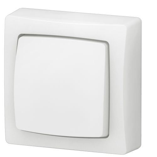 Interrupteur va-et-vient ou poussoir saillie complet blanc LEGRAND 086001L photo du produit Secondaire 2 L