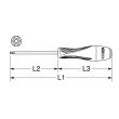 Tournevis ULTIMATEPLUS Torx percé TB7 100 mm KS TOOLS 922.6058 photo du produit Secondaire 1 S