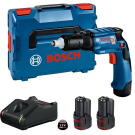 Visseuse plaquiste 12V Bosch GTB 12V-11 + 2 batteries GBA 3 Ah + chargeur en coffret L-BOXX - 06019E400Y photo du produit Principale M