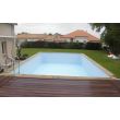 Piscine LINEA 350x650 H140cm liner bleu 75/100 UBBINK 7504761 photo du produit Secondaire 1 S