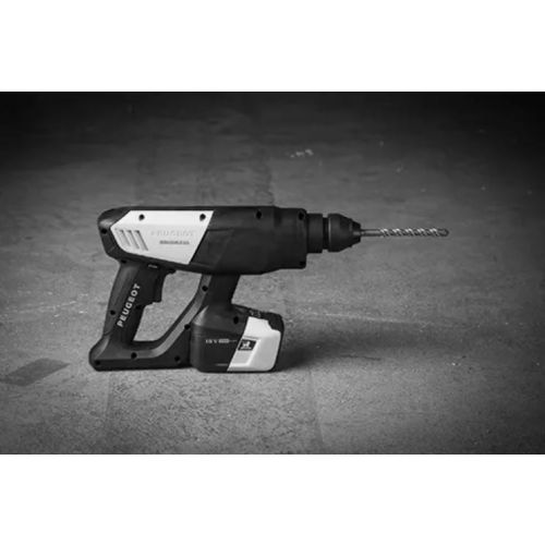 Marteau perforateur 18V EnergyPunch-18VBL + batterie 5Ah + chargeur - PEUGEOT OUTILLAGE - 650331 pas cher Secondaire 8 L