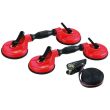Jeu de ventouses double pour vitre ou pare-brise et sangle KS TOOLS 140.1010 photo du produit