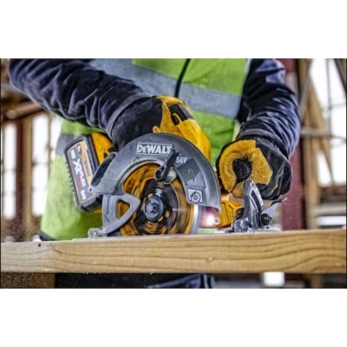 Scie circulaire 190 mm 54 V XR FLEXVOLT + 2 batteries 9 Ah + chargeur + coffret TSTAK VI DEWALT DCS578X2-QW photo du produit Secondaire 6 L