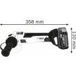 Meuleuse d'angle 18 V 125 mm GWS 18V-10 SC Professional (sans batterie ni chargeur) en coffret L-BOXX BOSCH 06019G340B photo du produit Secondaire 4 S