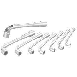 Jeu de 8 clés à pipe débouchées polies 6x12 pans - SAM OUTILLAGE - 93-SDJ8 pas cher Principale M